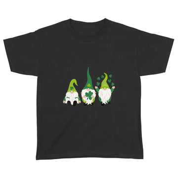 Gnome Leprechaun Tomte Green Gnomes St. Patrick's Day T-Shirt - Standard Youth T-shirt
