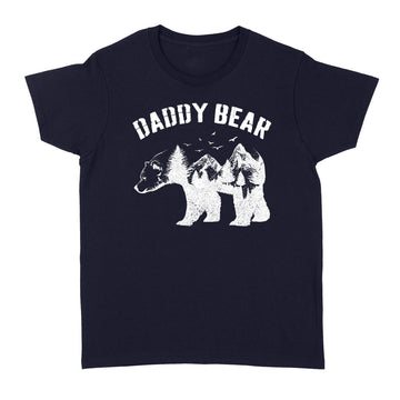 Daddy Bear Best Dad Tshirt Fathers Day Father Pop Gifts Men Shirt - Standard Women's T-shirt