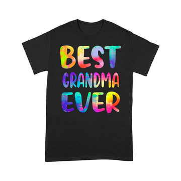 Best Grandma Ever Colorful Funny Mother's Day Shirt - Standard T-shirt