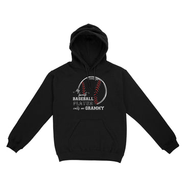 My Favorite Baseball Player Calls Me Grammy Shirt - Standard Hoodie