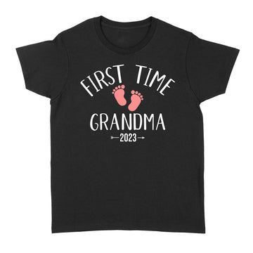 First Time Grandma 2023 Funny Mother's Day For New Grandma Shirt - Standard Women's T-shirt