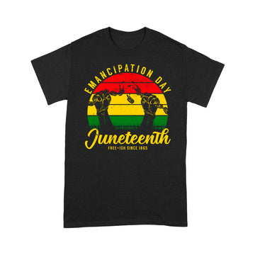 Juneteenth Emancipation Day Vintage Cool Melanin Black Pride Shirt - Standard T-Shirt