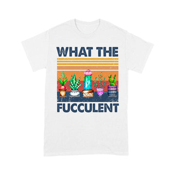 Cactus What The Fucculent Vintage Shirt - Standard T-shirt