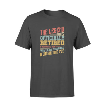The legend has officially retired If you want to talk shirt - Premium T-shirt