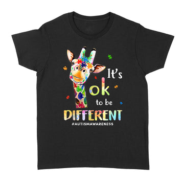 Autism Awareness Acceptance Women Kid Its Ok To Be Different Shirt - Standard Women's T-shirt