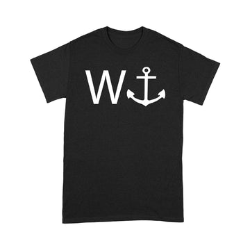 W Anchor Funny Slogan T-Shirt - Standard T-Shirt