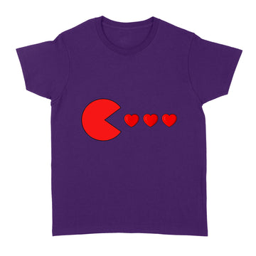 Valentines Day Hearts Funny Boys Girls Kids Gift T-Shirt - Standard Women's T-shirt