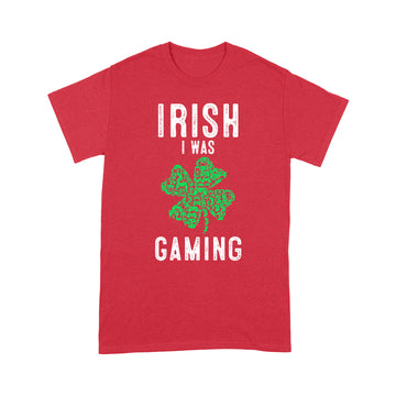 Video Gamer Saint Patricks Day Gaming Lucky Gamer For Boys Long Sleeve T-Shirt - Standard T-shirt