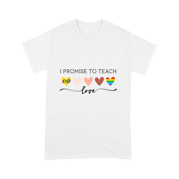 I Promise To Teach Love LGBT Shirt - Standard T-shirt