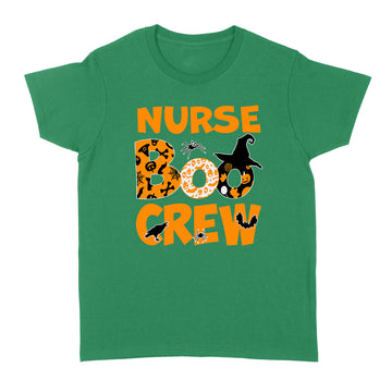 Halloween Nurse Boo Crew Witch T-shirt - Standard Women's T-shirt