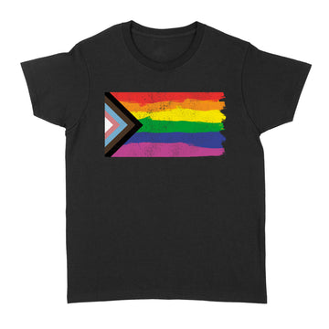 Pride Month Lgtbq Rainbow Black Pride Flag Shirt - Standard Women's T-shirt