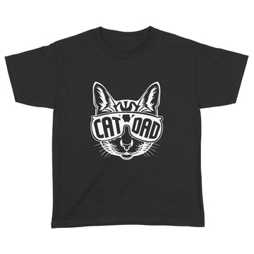 Funny Cat Dad Shirt For Cat Lovers Fathers Day Gifts T-Shirt