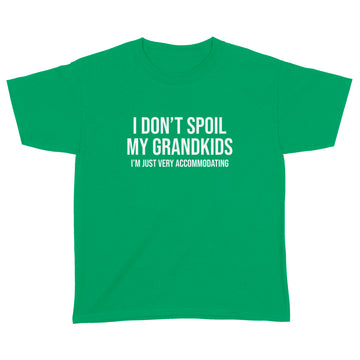 I Don't Spoil My Grandkids I’m Just Very Accommodating Shirt Funny Quote Shirts