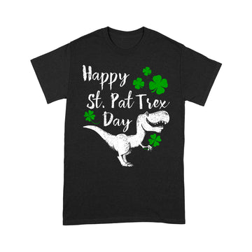 Happy St. Pat Trex Day T-Shirt Dinosaur St. Patrick's Day T-Shirt - Standard T-shirt
