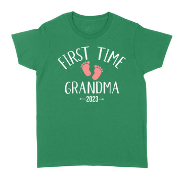 First Time Grandma 2023 Funny Mother's Day For New Grandma Shirt - Standard Women's T-shirt