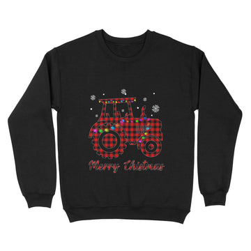 Merry Christmas Buffalo Plaid Leopard Truck Shirt