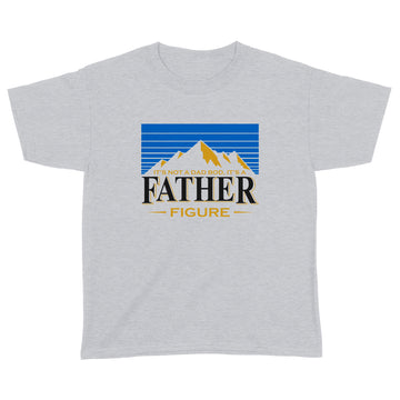 It's Not A Dad Bod It's A Father Figure Mountain Shirt Funny Father's Day Gift - Standard Youth T-shirt