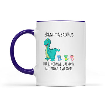 Grandmasaurus Like A Normal Grandma But More Awesome Mother's Day Mug - Accent Mug