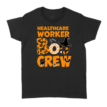 Halloween Healthcare Boo Crew Witch T-shirt - Standard Women's T-shirt