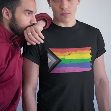 Pride Month Lgtbq Rainbow Black Pride Flag Shirt - Standard T-Shirt