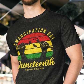 Juneteenth Emancipation Day Vintage Cool Melanin Black Pride Shirt - Standard T-Shirt