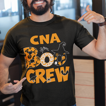 Halloween CNA Boo Crew Witch T-shirt - Standard T-Shirt