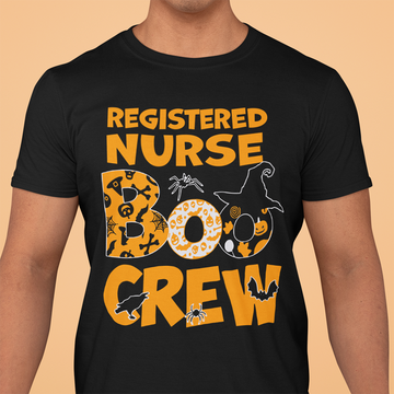 Halloween Registered Boo Crew Witch T-shirt - Standard T-Shirt