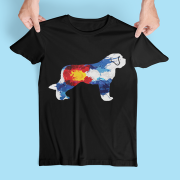 Colorado Saint Bernard Dog - Rocky Mountain Shirt - Standard T-shirt